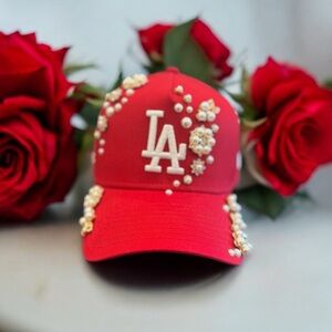 Bespoke Custom pearl hat